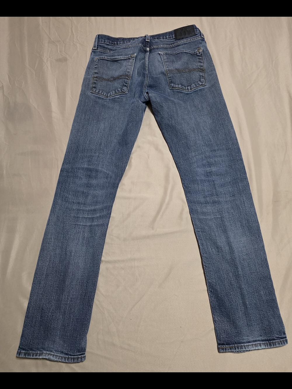 Denizen from Levis Mens 32x34 Slim Straight Fit Jeans Blue Stretch Denim 232 - Picture 10 of 12